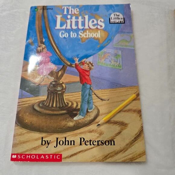 The Littles Books Lot Of 4 Paperback Chapter John Peterson Vintage Little Apple - Picture 6 of 9